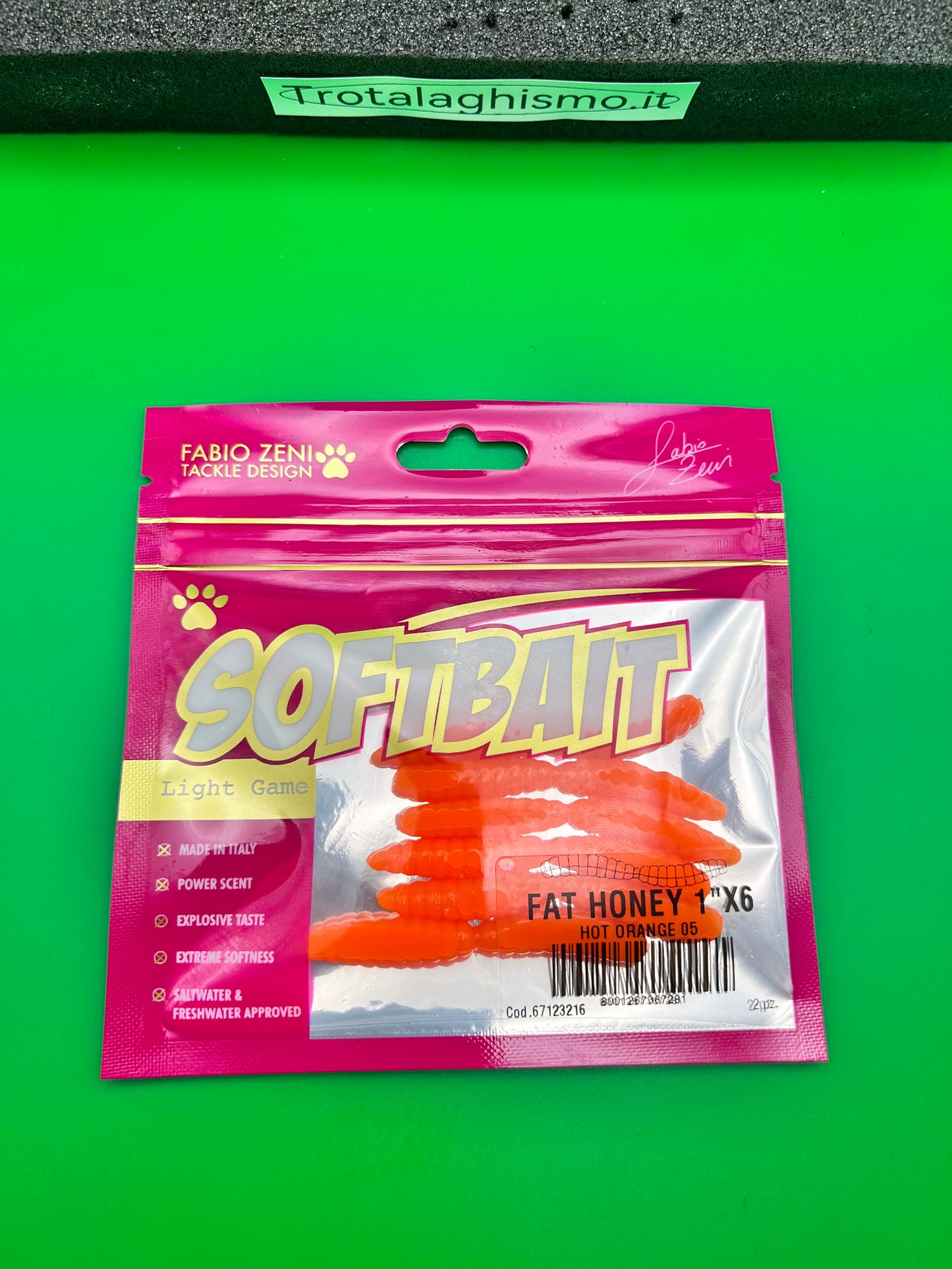 Camole Fabio Zeni Honey Worm 2,5 cm scentate