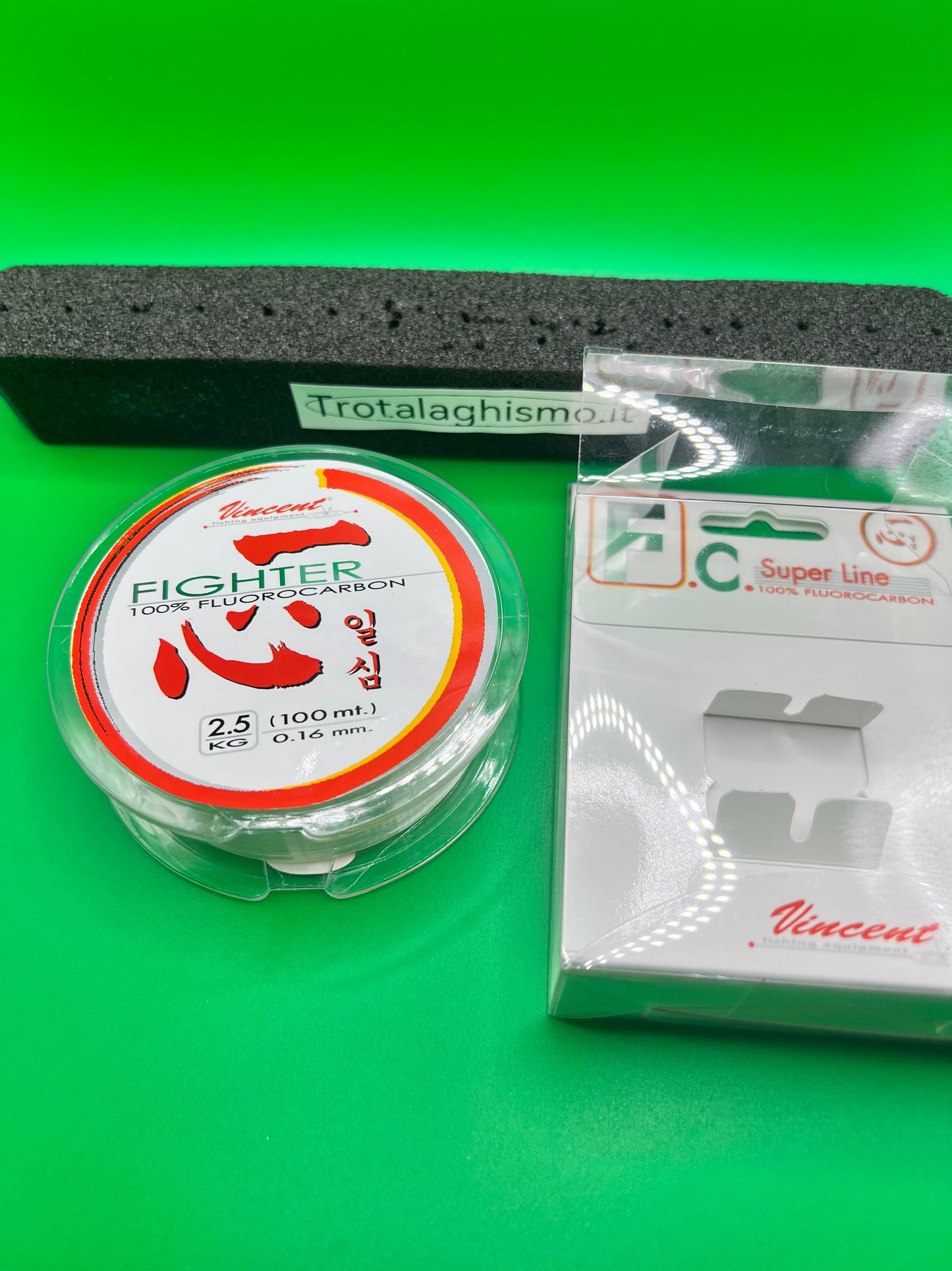 Fluorocarbon Fighter 0,16 Vincent - 100 metri - Finali Trota Lago
