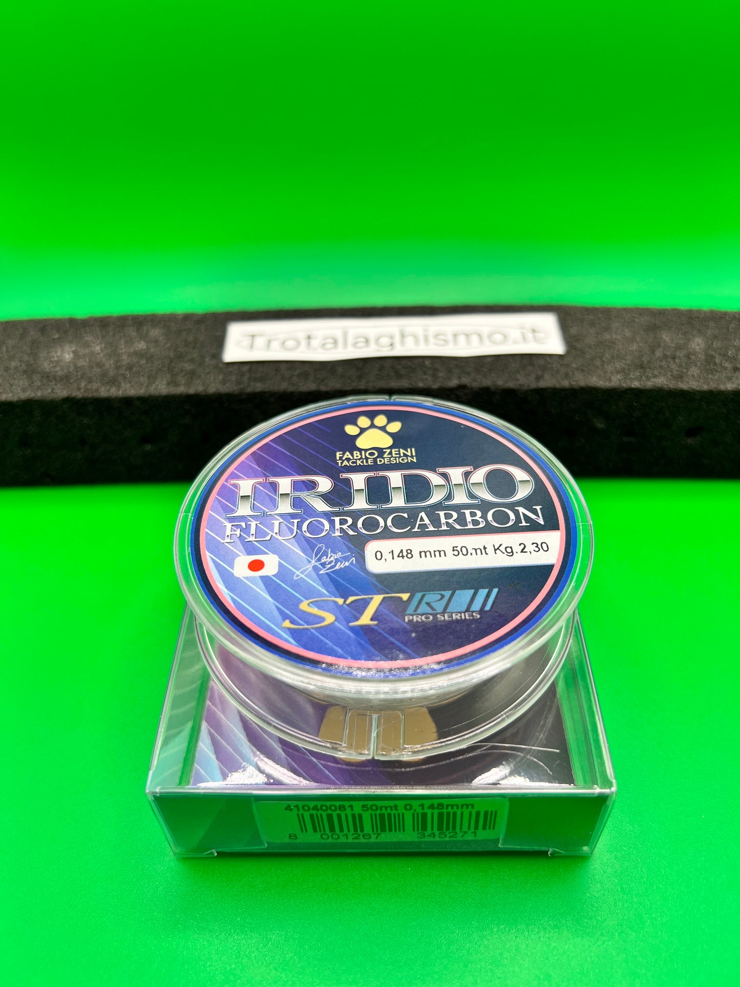 Fluorocarbon Iridio 0,165-0,148 Fabio Zeni 50 metri