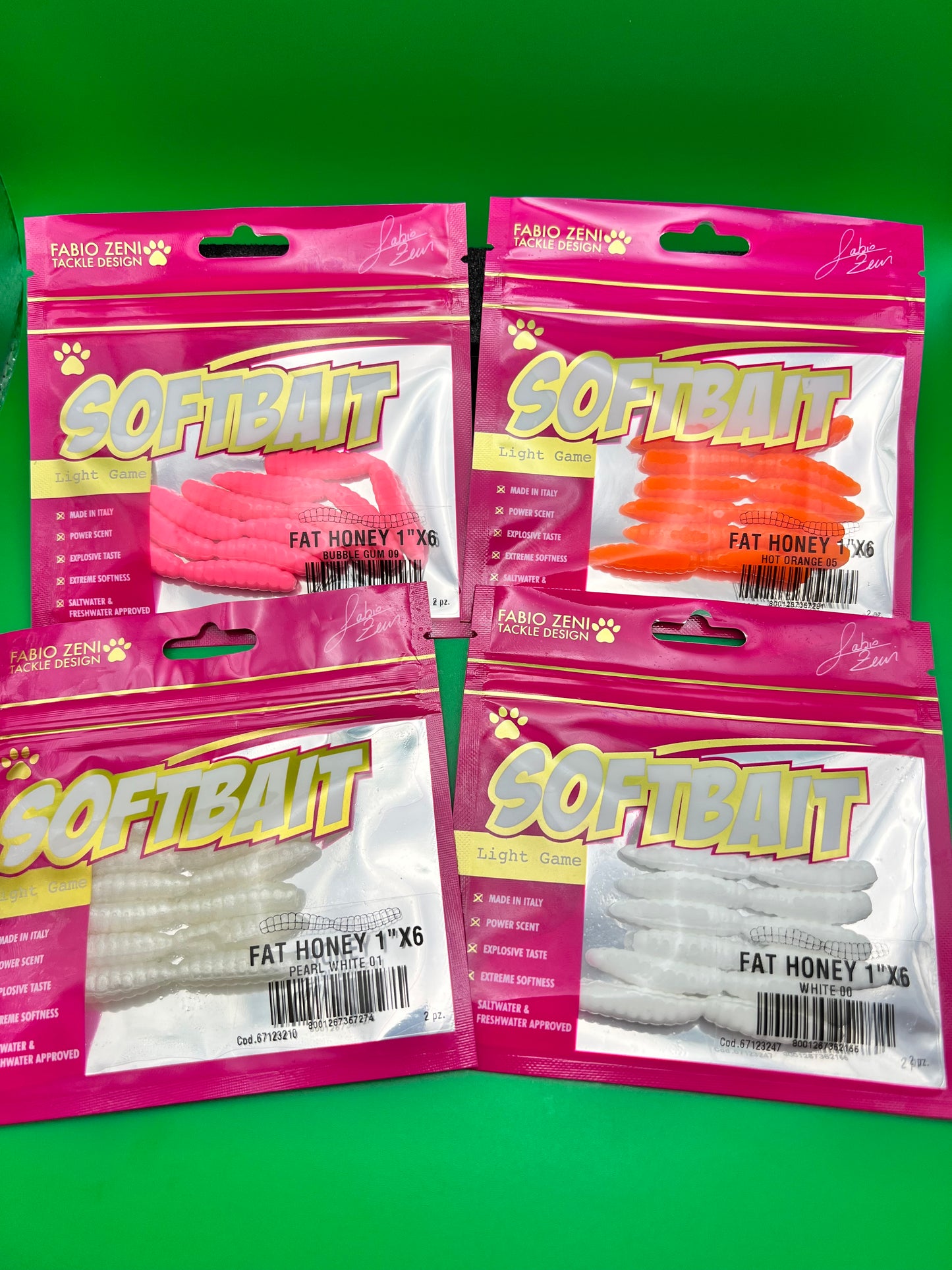 Camole Fabio Zeni Honey Worm 2,5 cm scentate