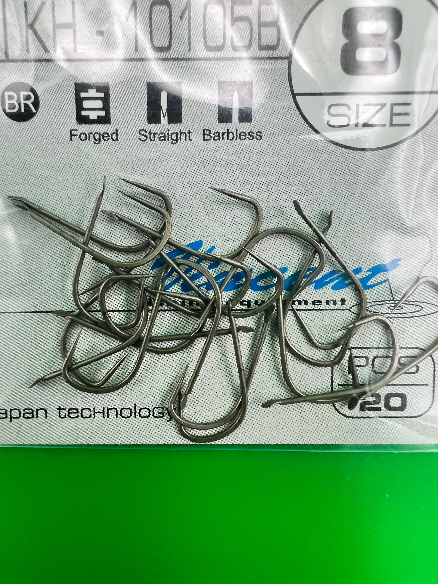 Barbless crook size 8-Vincent