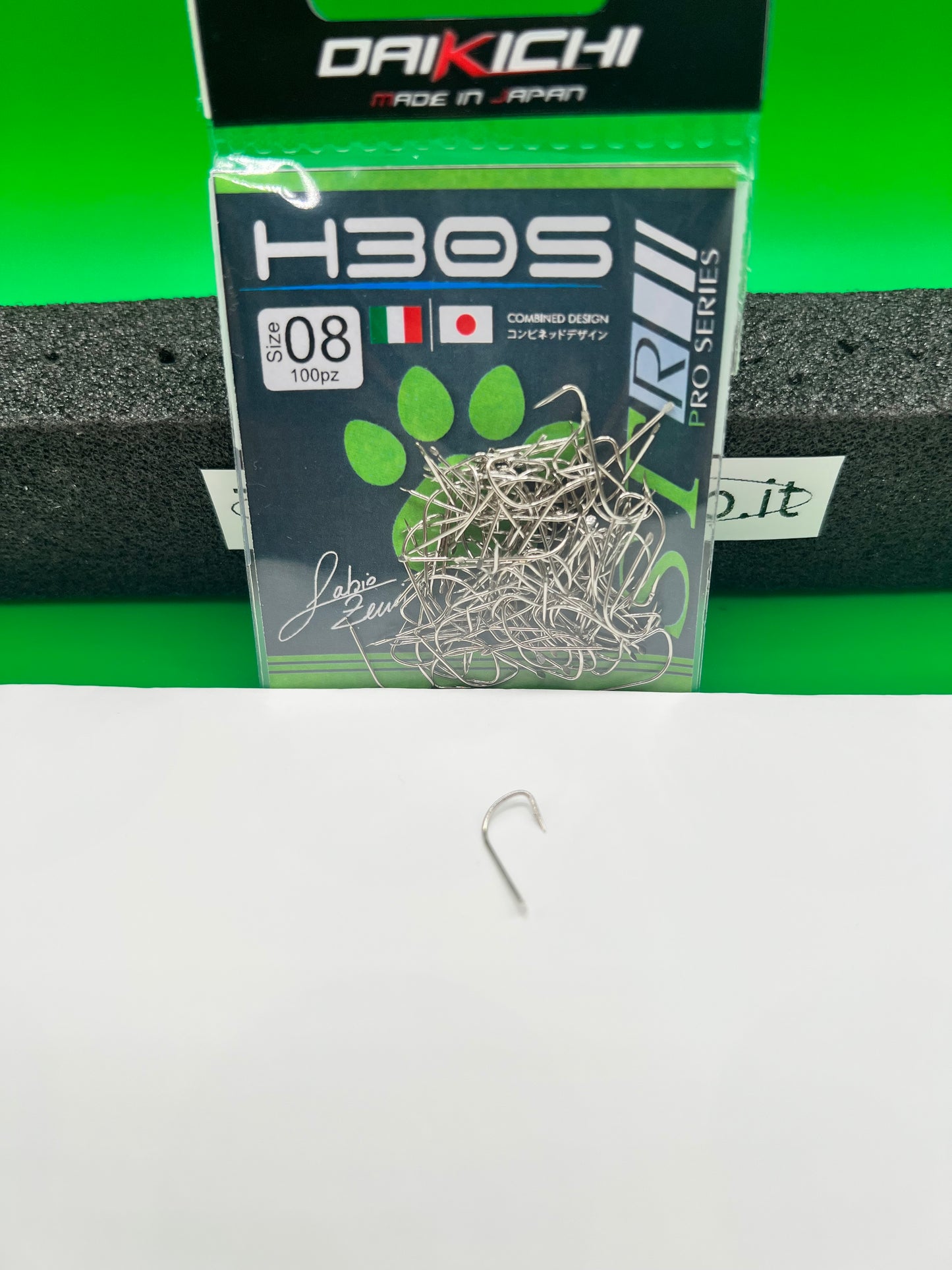 Amo H30S misura 8 storto nichelato Fabio Zeni Trota Lago